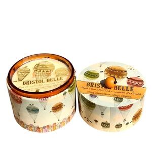 Bristol Belle Maple Pecan Pie Scented Hot Air Balloon Glass Candle Set (BAL3458)